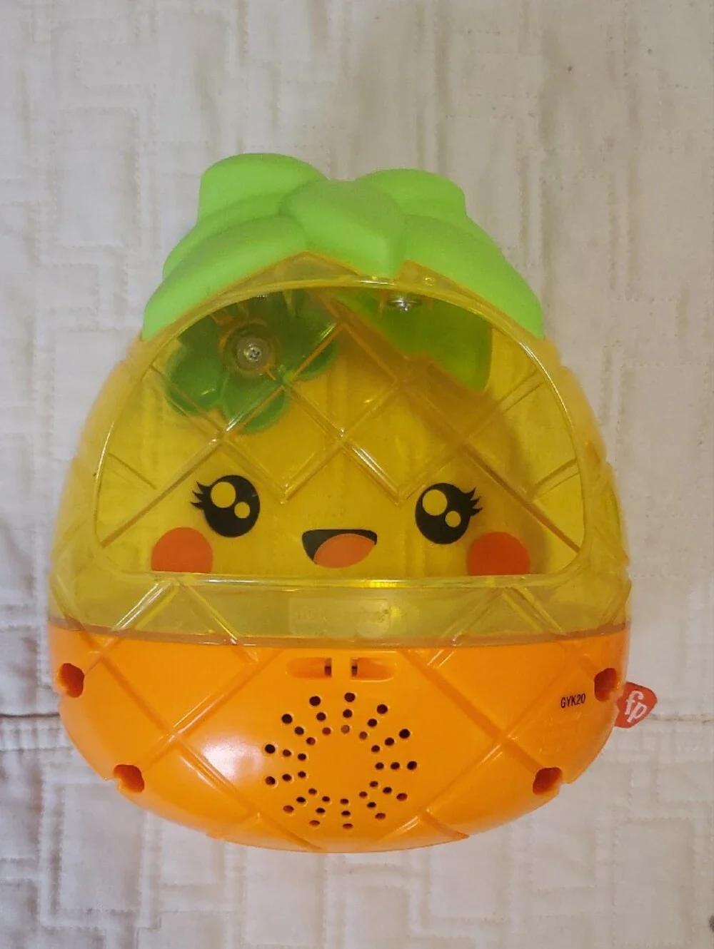 Cocomelon Learning Laptop & Pineapple Music Toy Set - Bright Green and Orange